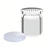 Porta Queijo Ralado Tramontina Utility em Aço Inox com Tampa de Plástico Tramontina - 1