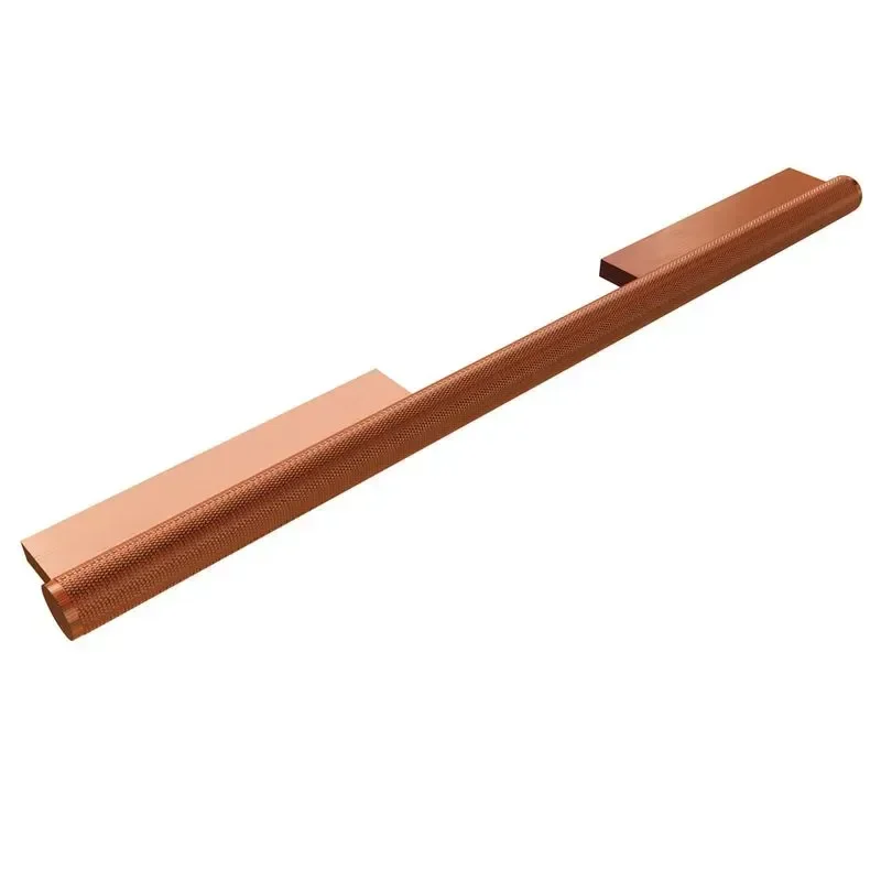 Puxador Sorento Granado 224mm Furo 348mm Total Vecchio Cobre