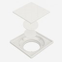 Ver imagem 1 de Ralo Linear Oculto Tampa Rasa 15x15cm - Multicerto