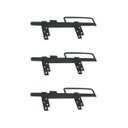 Ver imagem 1 de Kit 3 Trincos Cavalo com Alça Portão Porteira em Aço 370mm