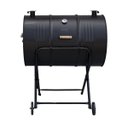 Ver imagem 1 de Churrasqueira A Bafo Grill Tambor e Termômetro 200L com Rodas
