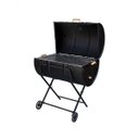 Ver imagem 2 de Churrasqueira A Bafo Grill Tambor e Termômetro 200L com Rodas