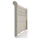 Ver imagem 7 de Cabeceira Cama Box Solteiro 98cm Dust P02 Veludo Bege - Mpozenato