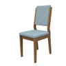 Kit 2 Cadeiras Carol Imbuia Animalle Azul - 2