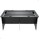 Ver imagem 3 de Churrasqueira Grill Portátil para Camping Aço a Carvão Fs
