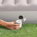 Ver imagem 3 de Colchão Inflável Solteiro Dura Beam Fiber Tech Prestige com Bomba Usb Bege Intex