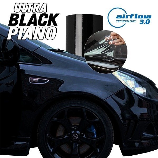 Adesivo Envelopamento Black Piano Alltak Airflow 3.0 25m - 2