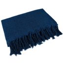 Ver imagem 1 de Manta Para Sofá Gigante Decorativa Azul Escuro 240x180