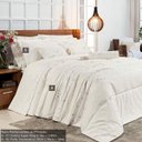 Ver imagem 2 de Kit Edredom Super King 200 Fios 03 Peças Bernadete Casa