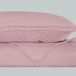 Kit Colcha Super King 3 Peças Cobreleito Bouti Habitat Flora 280x300cm Rosa Claro - 4