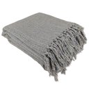 Ver imagem 2 de Manta Para Sofá Cinza 240x180