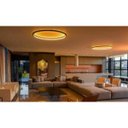 Ver imagem 2 de Plafon Sobrepor Redondo Anel LED 40W 2700K 100cm Madeira Imbuia