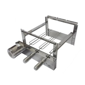 Churrasqueira Inox Giratória Max 3 Espetos