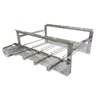 Churrasqueira Inox Max Grill Giratória 5 Esp. 110v/220v - 2