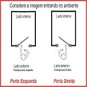 Ver imagem 2 de Porta Palheta Alumínio Brilhante Linha 25:Esquerda/ 210 x 90