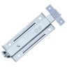 Ferrolho Trinco Tarjeta Fecho Chato para Porta Janela Portão 5,5cm Zincado | Silvana | Kit 03 Un - 4