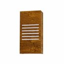Ver imagem 1 de Arandela de Parede Interna Madeira Imbuia Clean 30x15cm 1xe27