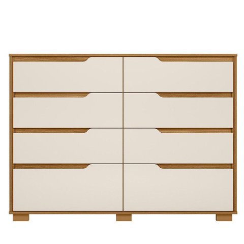 Cômoda 8 Gavetas Mdp Moval Georgia, 147 Cm