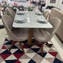 Ver imagem 2 de Sala de Jantar Mesa Sparta com 4 Cadeiras Dilly Giratórias