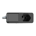 Ver imagem 3 de Plug Protector 3 Pinos 20a Preto - Qualitronix