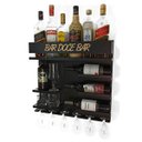 Ver imagem 1 de Barzinho Adega Parede - Bar Doce Bar - 54 x 51 Preto