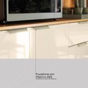 Ver imagem 6 de Cozinha Compacta Pitaya 7 Portas e 2 Gavetas Cinamon Touch/off White - Demóbile