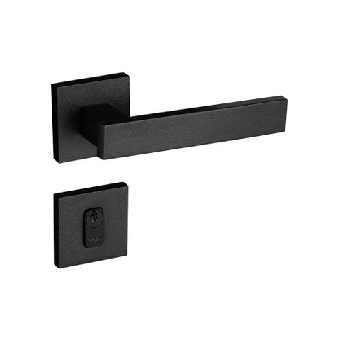 Fechadura Externa Retro Preto Texturizado - Pado 54023121