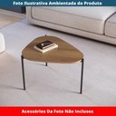 Ver imagem 4 de Mesa de Centro Orgânica Artesano 59 Cm (largura) em Mdp Hanover (mel) e Pés em Aço Preto