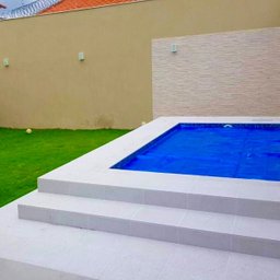 Piso Atérmico Para Piscina ou Sauna  50x50x1,5cm Bahamas Fendi - Areia de Quartzo Ind. Cimentícia - 6