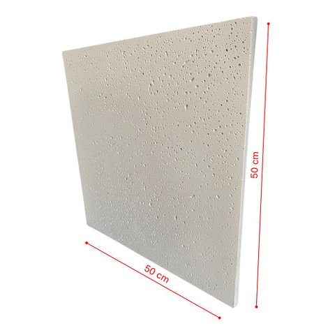 Piso Atérmico Para Piscina ou Sauna  50x50x1,5cm Bahamas Fendi - Areia de Quartzo Ind. Cimentícia