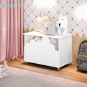 Ver imagem 1 de Baú De Brinquedos Alegria - Branca - Branco