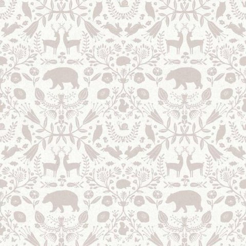 Papel de Parede Minime Infantil Bege 17141