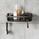 Ver imagem 6 de Porta Shampoo Condicionador Suporte com Ventosa Parede Umbra