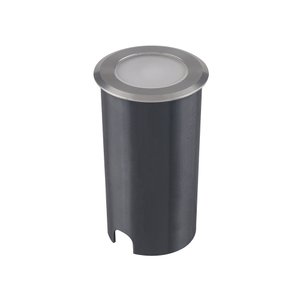Embutido de Solo Led Taschibra Thin 1w 3000k Ip67 - Prata - Luz Quente 3000k