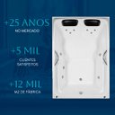 Ver imagem 5 de Banheira Dupla Toronto Completa com Hidro