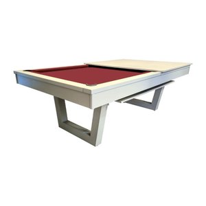 Mesa de Sinuca/bilhar com Tampo de Jantar Cor Nude - 2,34 X 1,34 - Bordo