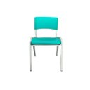 Ver imagem 2 de Cadeira Infantil Iso Azul Turquesa Brinquedoteca Escolas Ecomhome