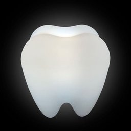 Luminária Dente Brilhante Super Cute - 1