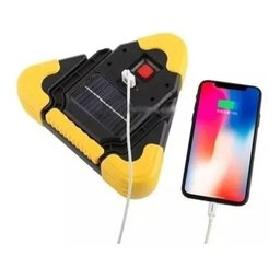 Triangulo P/ Carro Led Sinalização Segurança Emergência - 3