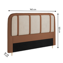 Ver imagem 2 de Cabeceira para Cama Box Queen Size Dobuê Leon