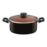 Jogo De Panela Tramontina Califórnia 4 Peças Preto C/ Rosé - 5