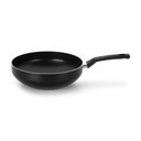 Ver imagem 2 de Frigideira Wok 28cm de Alumínio Multiflon Induct+ para Indução com Fundo Especial de Inox e Tampa de