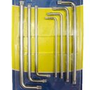 Ver imagem 2 de Kit Chaves Multidentadas Tipo L Com 7 Peças 8932 BREMEN