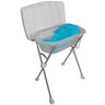 Banheira Banho Bebe Infantil Com Trocador e Suporte Dobrável Até 20kg Burigotto + Almofada de Banho  - 1