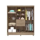 Ver imagem 2 de Guarda-Roupa Casal com Espelho 7 Portas 2 Gavetas Demóbile