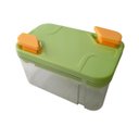 Ver imagem 1 de Forma de Gelo Dispenser Recipiente Conteiner Pegador Tampa Destacador Casa Festa Reuniao Evento Bebi