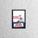 Ver imagem 1 de Quadro Propaganda Antiga Pepsi Baseball 33x24cm - com vidro:Madeira branca