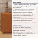 Ver imagem 3 de Buffet Luminus 4 Portas com LED 184 cm Naturalle - Mavaular