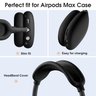 Lerobo Capa Silicone para Airpods Max (preto) C/ Protetores e Almofada - 5
