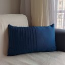 Ver imagem 2 de Capa de Almofada Studio Side Retangular Azul Marinho 50x30